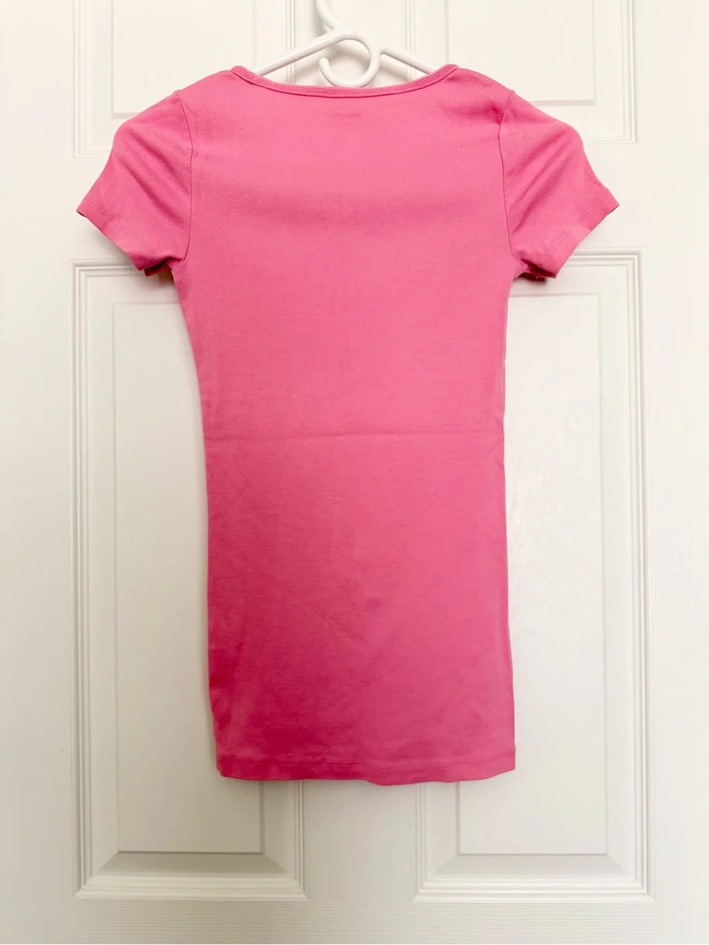 J. Crew Pink Scoop Neck Short Sleeve Tee